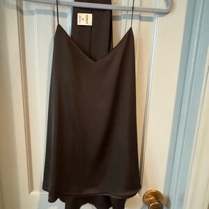 Elegant Dark Brown/green halter blouse